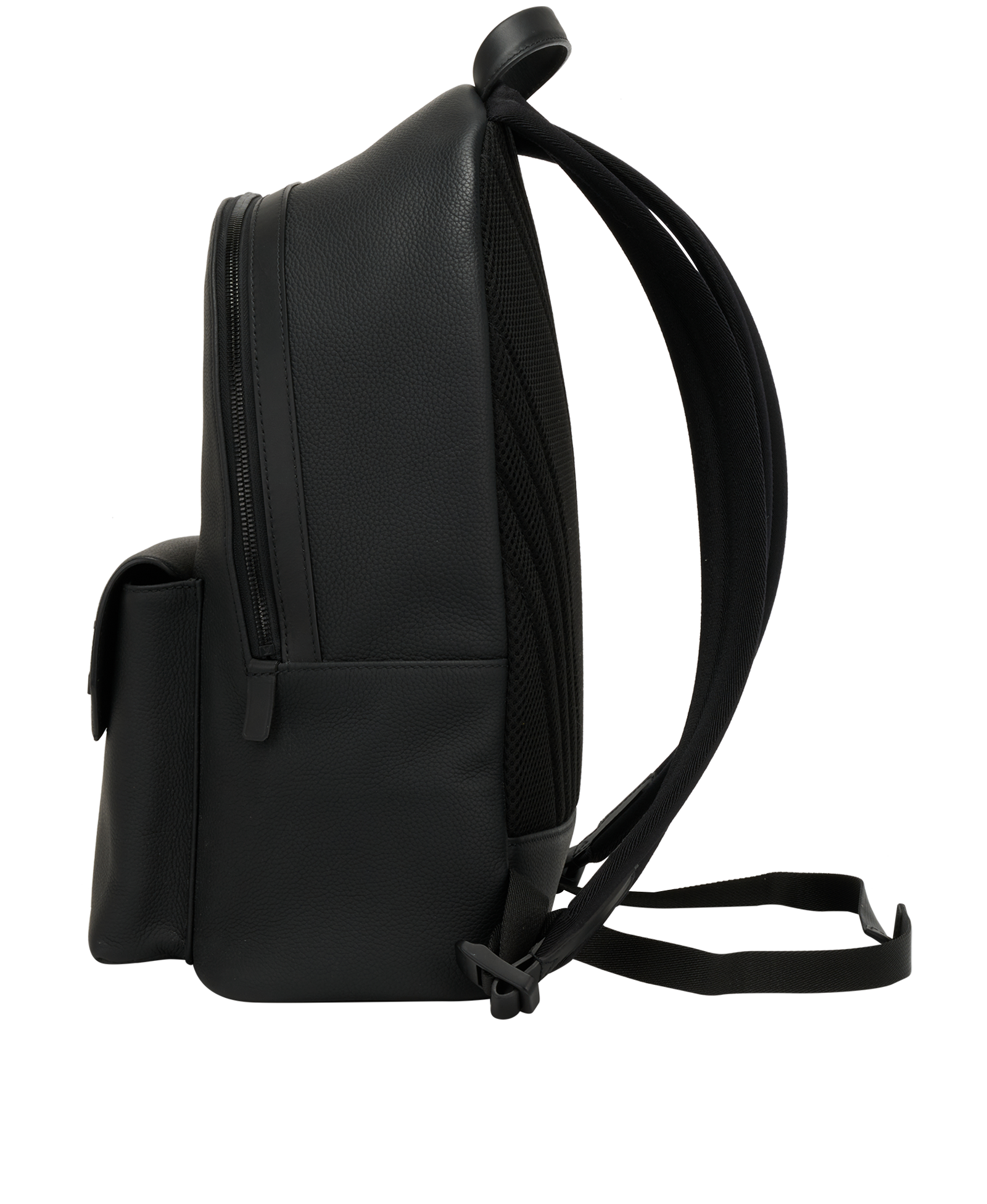 Takeoff Backpack, &pound;1,200, Handbags, Black, Leather, Bottom view